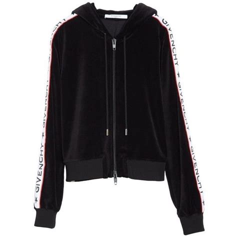 GIVENCHY hoodie in velvet 